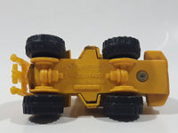 1982 Hot Wheels CAT 3 Wheel Loader Yellow Die Cast Toy Construction Vehicle