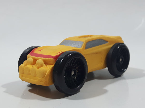 2017 Nerf Nitro Foam Yellow Toy Car Vehicle