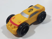 2017 Nerf Nitro Foam Yellow Toy Car Vehicle