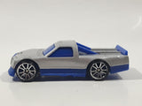 Motor Max Truck Silver and Blue Die Cast Toy Car Vehicle