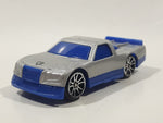 Motor Max Truck Silver and Blue Die Cast Toy Car Vehicle