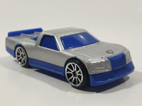 Motor Max Truck Silver and Blue Die Cast Toy Car Vehicle