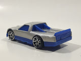 Motor Max Truck Silver and Blue Die Cast Toy Car Vehicle
