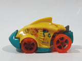 2019 Hot Wheels Street Beasts Piranha Terror Yellow Die Cast Toy Car Vehicle