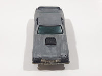 Vintage 1979 Hot Wheels Torino Stocker Black (Bare Metal) Die Cast Toy Car Vehicle