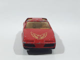 1983 Hot Wheels The Hot Ones 80's Firebird Red Die Cast Toy Car Vehicle