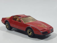 1983 Hot Wheels The Hot Ones 80's Firebird Red Die Cast Toy Car Vehicle