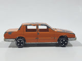 Vintage Summer Marz Karz No. 8802 Volvo 760 Sedan BO Sports Car Orange Die Cast Toy Car Vehicle