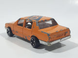 Vintage Summer Marz Karz No. 8802 Volvo 760 Sedan BO Sports Car Orange Die Cast Toy Car Vehicle