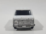 Vintage Unknown Brand 8637 Van White Die Cast Toy Car Vehicle