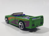 1997 Hot Wheels Just Trucks Mini Truck Green Die Cast Toy Car Vehicle