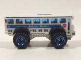 2015 Matchbox MBX Adventure City Scholar Hauler White Die Cast Toy Car Vehicle