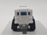 2015 Matchbox MBX Adventure City Scholar Hauler White Die Cast Toy Car Vehicle