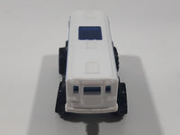 2015 Matchbox MBX Adventure City Scholar Hauler White Die Cast Toy Car Vehicle