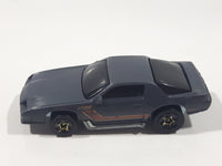 2013 Hot Wheels Muscle Mania Camaro Z28 Flat Dark Grey Die Cast Toy Car Vehicle