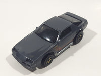 2013 Hot Wheels Muscle Mania Camaro Z28 Flat Dark Grey Die Cast Toy Car Vehicle