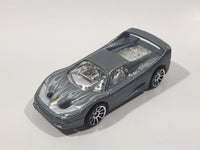 2005 Hot Wheels Ferrari F50 Grey Die Cast Toy Car Vehicle