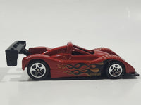 2002 Hot Wheels Ferrari 333 SP Red Die Cast Toy Car Vehicle