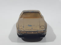 Vintage 1980 Lesney Matchbox Superfast No. 59 Porsche 928 Gold Die Cast Toy Car Vehicle with Opening Doors