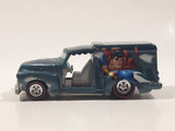 2016 Hot Wheels Pop Culture: DC Comics: Batman & Superman Custom '52 Chevy Metalflake Steel Blue Die Cast Toy Car Vehicle Red Line Real Rider Wheels