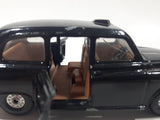 Vintage Corgi Austin London Taxi Cab Black 1/38 Scale Die Cast Toy Car Vehicle with Opening Suicide Doors