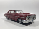 Maisto 1964 Ford Fairlane Thunderbolt Red 1/24 Scale Die Cast Toy Car Vehicle with Opening Doors and Hood