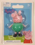 2023 Hasbro Just Play eOne Peppa Pig Daddy Pig 2 1/2" Tall Toy Figure New in Package