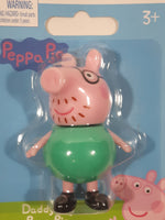 2023 Hasbro Just Play eOne Peppa Pig Daddy Pig 2 1/2" Tall Toy Figure New in Package