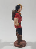 Disney Beauty and The Beast Gaston Flexing 4" Tall Toy Figure