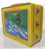Schylling Curious George Embossed Tin Metal Lunch Box