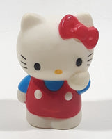 Rare 1991 Sanrio Hello Kitty 1 7/8" Tall Toy Figure Made in Thailand