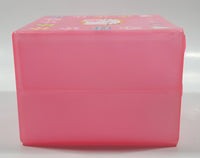 Hello Kitty Pink Acrylic 2 Drawer Makeup Organizer Box