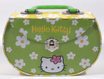 2003 Sanrio Hello Kitty Purse Shaped Tin Metal Lunch Box Container