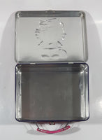 Rare 2007 Sanrio Hello Kitty Embossed Tin Metal Lunch Box