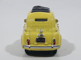 Disney Pixar Cars Fiat 500 Luigi Yellow Die Cast Toy Car Vehicle W2097