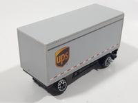 UPS Semi Trailer Tandem Pup Grey Die Cast Toy Car Vehicle No Hitch