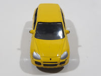 RealToy Porsche Cayenne Turbo Yellow 1:61 Scale Die Cast Toy Car Vehicle