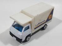 RealToy Lufthansa Airline Catering Airplane Loading Scissor Lift Container Truck White Die Cast Toy Car Vehicle