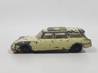 Vintage 1960s Husky Citroen Safari Cream White Die Cast Toy Car Vehicle Made in Gt. Britain