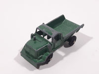 Vintage Marx Dump Truck Army Green 2 1/4" Die Cast Toy Car Vehicle Made in Hong Kong