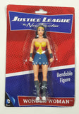 2016 NJ Croce DC Comics Justice Leage The New Frontier Wonder Woman 5 3/4" Tall Toy Bendable Figure New in Package