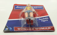 2016 NJ Croce DC Comics Justice Leage The New Frontier Wonder Woman 5 3/4" Tall Toy Bendable Figure New in Package