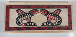 Vintage Clarence A. Wells Port Simpson, B.C. Aboriginal Art Wood Box with Sliding Lid