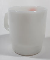 Vintage Anchor Hocking Fire King McDonald's "Good Morning Canada" White Milk Glass Coffee Mug Cup