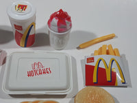 McDonald's Drink Burger Fries Hotcakes Apple Pie Cookie Sundaes Ketchup Food Play Set