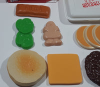 McDonald's Drink Burger Fries Hotcakes Apple Pie Cookie Sundaes Ketchup Food Play Set