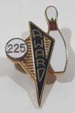 225 Bowling Award Enamel Metal Lapel Pin