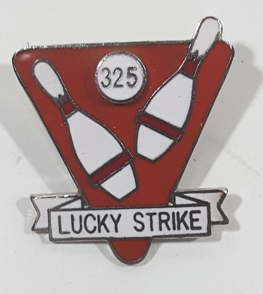 Lucky Strike 325 Bowling Award Enamel Metal Lapel Pin