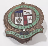 The Angelus Lawn Bowling Club Los Angeles California Enamel Metal Lapel Pin