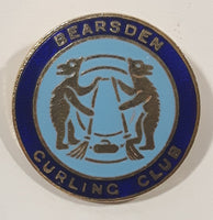 Bearsden Curling Club Enamel Metal Lapel Pin